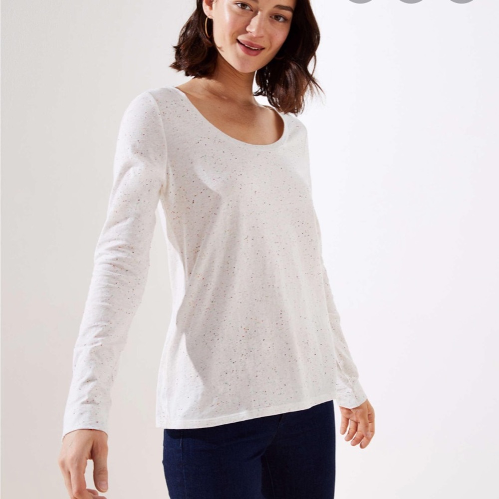 👑FREE WITH ANY PURCHASE! LOFT speckled top